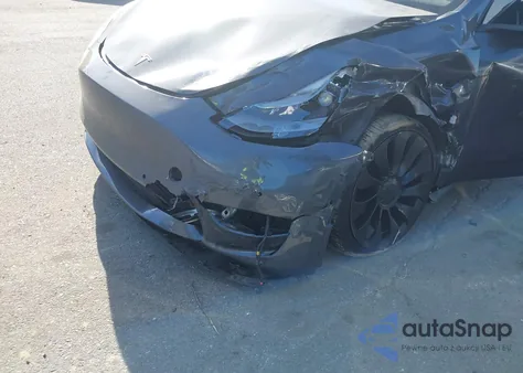 2022 Tesla Model Y Performance Dual Motor All-Wheel Drive из США, поврежденный, VIN 7SAYGDEF1NF368587